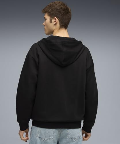 Image of Puma BMW Men Full Sleeve Cotton Full Zip with Pocket Sweat Jacket
