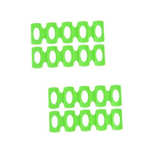 PRETYZOOM 4pcs Silicone Can Beverage Rack High-Temperature Resistant Drink Holder Anti-Slip Mats for Refrigerator Storage for Home Office and Parties