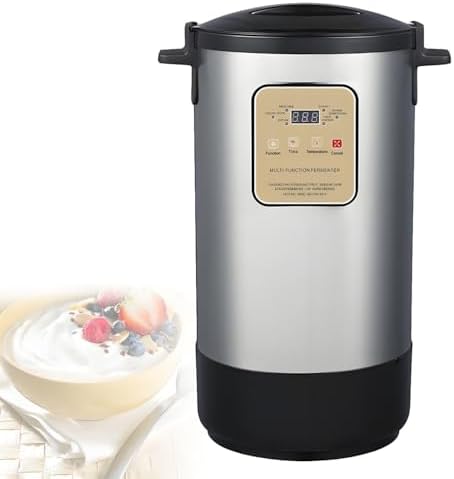 12L/18L Automatic Stainless Steel Fermentation Machine, Electric Fermenter with Time & Temperature Control for Home & Commercial Use, Ideal for Brewing & Fermenting.