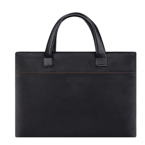 Office Handheld File Bag Business Briefcase Meeting for Carrying Paper Files