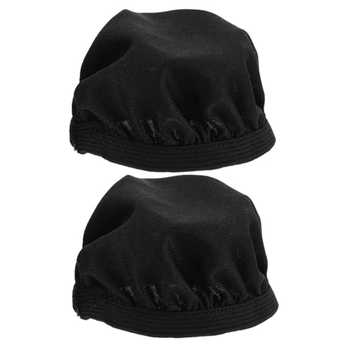 LIFKICH 2 Cuscinetti Auricolari Riutilizzabili Di Cotone Elastico Protezione Lavabile Per Padiglioni Cuffie Copertura Antipolvere Comoda