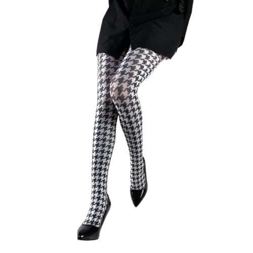 Premium 80D Fashion Colorful Opaque Tights for Women with Designs Control Top Pantyhose Patterned Stockings