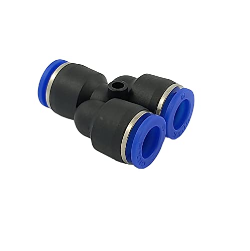 Raccordo ad innesto rapido tubo/tubo a Y diametro 10mm - Conf.10 pezzi