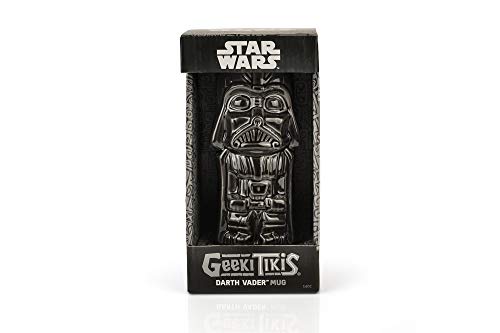Taza Darth Vader Star Wars estilo Tiki cerámica 14oz miniatura 4