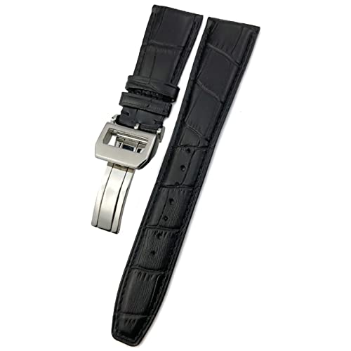Bracelet montre 21mm cuir de vachette pour remplacer un bracelet usé IWC Portugieser