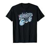 Retro Ghetto Blaster - Boom Box 80's 90's Hip Hip Rap T-Shirt