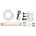 Windshield Washer Kit Easy Replaceable Convenient Washer Bag Kit Cleaning Tools with Pump for 12V Car