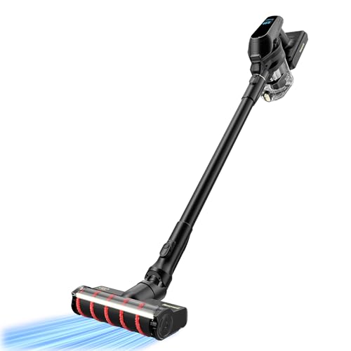 Honeywell Self-Cleaning Cordless Vacuum Cleaner, 8-in-1 Lightweight Stick Vacuum with 60Mins Runtime, Powerful Suction, Rechargeable Cordless Vacuum for Pet Hair/Carpet/Hardwood Floor, VC16
