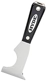 HYDE 02980 Black & Silver 2.5 in. W High Carbon Steel 6-in-1 Painter's Tool, No Size, No Color