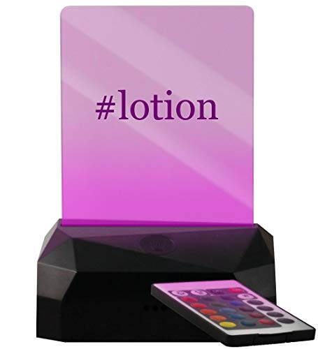 #Lotion - Hashtag LED USB Rechargeable Edge Lit Sign