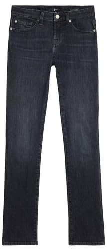 Jean skinny noir femme 7 For All Mankind Low Skinny Blacky confortable