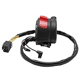 M MATI Handlebar Control Switch Start Kill Stop Button for Suzuki GSXR600 GSXR750 2004-2005 Bandit 1250 GSF1250 2007-2009 Gladius 650 SFV650 GSX650 GSX1250 37200-29G80 37200-38G30