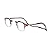 Clic Magnetic Vintage Oval Reading Glasses in Demi-Tortoise Clear ; +1.75