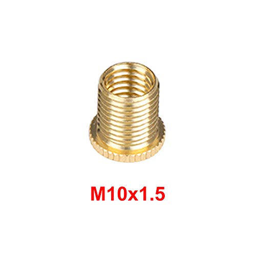 Shifter Shift Button Knob Repair Kit Fits Most Cars Shifter Knob Repair Kit 3 Size Thread Adapter Included Black/Gold