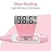 Snomd Clinical Digital Thermometer for Adults and Babies, Oral Armpit and Rectal Temperature Thermometer for Fever with Alarm, Flexible Tip
