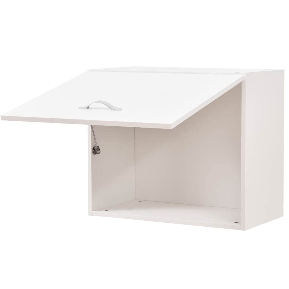 Shally Dogan Armoire Murale de Cuisine à Rabat, Bois, Blanc, 60 x 32 x 49 cm
