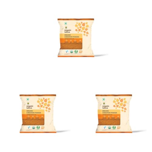 Image of Organic Tattva Cinnamon Powder, 100g (Pack of 3)