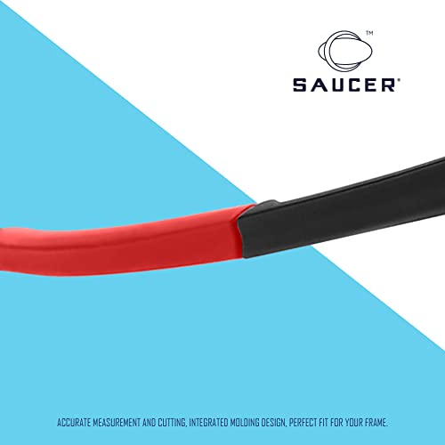 Almohadillas de repuesto SAUCER para gafas Oakley Eyector OO4142 en color rojo 3