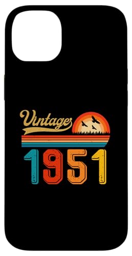 75�΂̒a�����v���[���g 75�� �j�� ���� ���g�� ���B���e�[�W 1951 �X�}�z�P�[�X iPhone 14 Plus �p