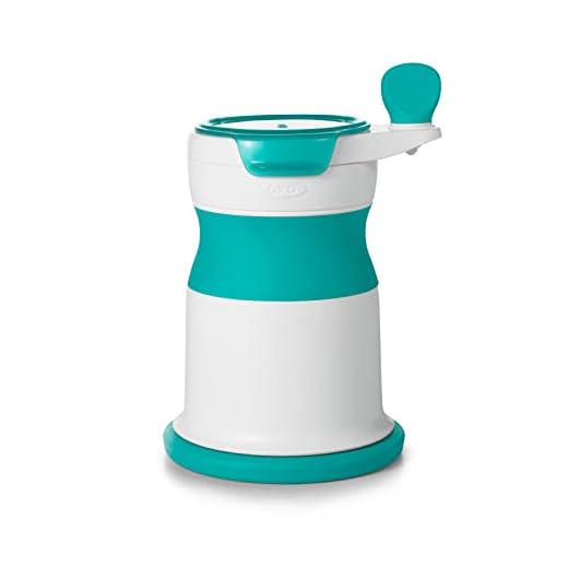 OXO Tot Mash Maker Baby Food Mill, Teal