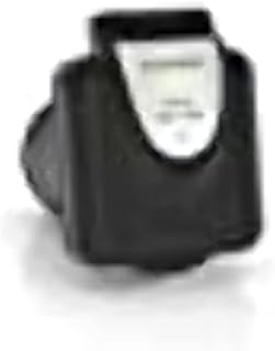 Furrion F52INS-BS-AM Black Square 50 Amp 125/250V RV Inlet with Stainless Steel Plate and Power Smart LED