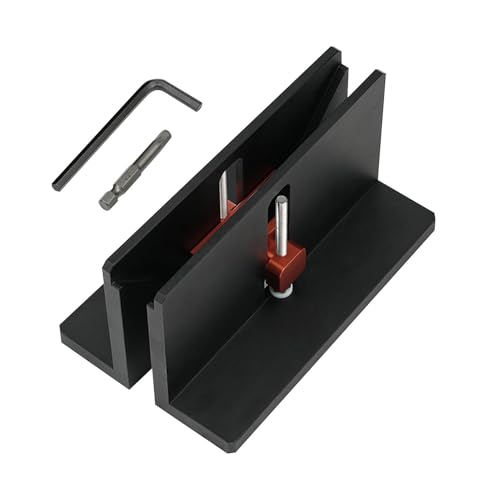 Holzbearbeitungsvorrichtung, Keilvorrichtung, Aluminiumlegierung, rechtwinklige Klemme, Präzisions-Holzbearbeitungsklemmen-Set für Schwalbenschwanz und Eckverbindung, mit Spannbereich von 5–42 mm,