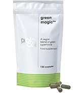 Proto-col Green Magic Capsules - Greens Powder, Super Greens and Multivitamins, 100% Vegan Blend ...