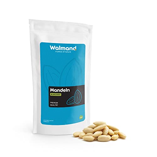 Walmand Mandeln Blanchiert 500g | Ganz | Ohne Schale | Premium Qualität Cover