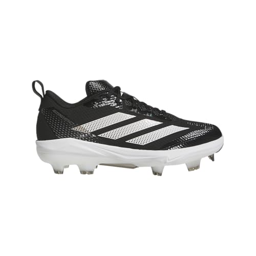 adidas Women's Adizero Instict TPU 2.0 Softball, Black/White/Silver Metallic, 10 by adidas - Image 2