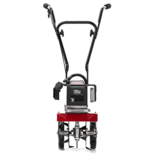 Toro 58601 Cultivator, 43Cc 2-Cycle Engine, Adjustable Tilling Width 6-10”, Overhand Handlebars, 8” Max Cultivating Depth, Lightweight #TOP2
