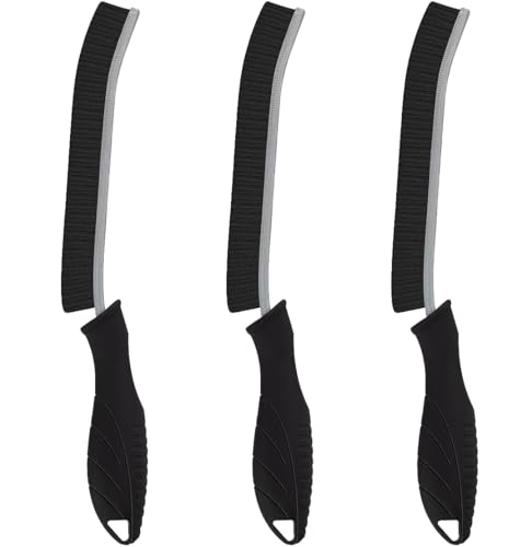 Laphontab 3 Hard Bristles Corner Cleaning Brush, Joint Brush, Gap Cleaning Brush, Joint Cleaning Brush, Bathroom Cleaning Brush for Tile Floors, Kitchen, Bathroom