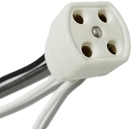 4P Wire with A Socket 4pin T5 Socket for UV Bulbs Lamps 4-Pin Style T5 Light Bulbs