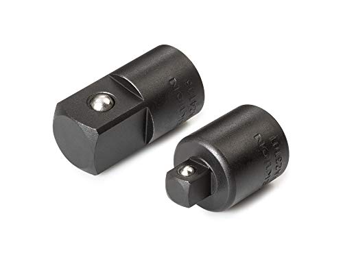 Image of TEKTON 1 /2 Inch Drive Impact Adapter /Reducer Set (2-Piece) | SIA92002