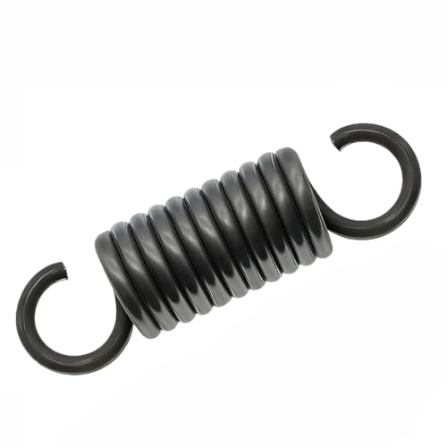 2 Piezas Resorte de Tensión de Acero Para Resortes, 1.6mm WD 20mm OD 70mm Longitud, Piezas de Repuesto de Resorte