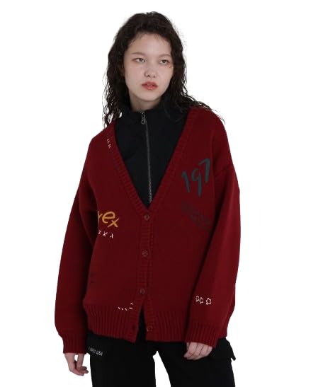 AVIREX S.ARMY アビレックス刺繍 ニットカーディガン/ジャケット Amazon.co.jp: [アヴィレックス] HAND EMBROIDERY KNIT CARDIGAN