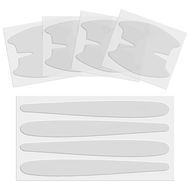 8PCS Car Door Handle Protector for MG Hector 2018–2025 2026,Door Cup Paint Protection Film,Anti-Scratch Invisible Handle Guard,Durable Exterior Scratche Protection Sticker