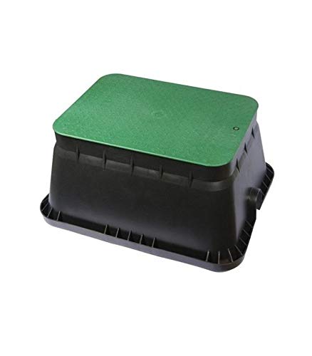 Pozzetto Rettangolare Verde Con Coperchio - Per Elettrovalvole Idranti, 52x40x33cm, Plastica Resistente - Foto 8