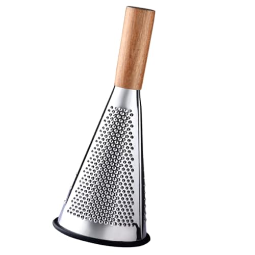 Rallador de Queso Cónico de Acero Inoxidable con Mango Ergonómico miniatura 1