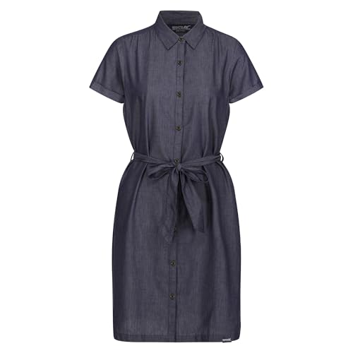 Regatta Womens/Ladies Rema Shirt Dress (16 UK) (Chambray)