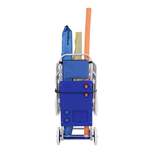 CARRINHO MESA PARA PRAIA ALUMINIO - COM AVANÇO
