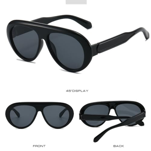 Lunettes de soleil rétro pour femmes contre l'éblouissement en ville - 3
