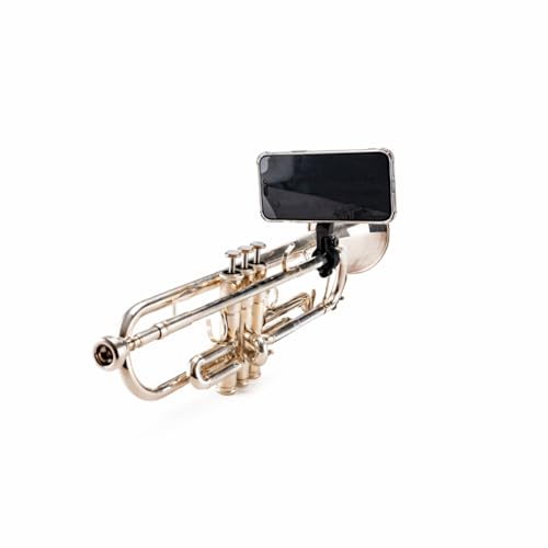 3DTONE Atril de Trompeta para Móvil   Soporte ebook para trompeta   Ideal para Partituras Digitales   Clip para Instrumento de Viento