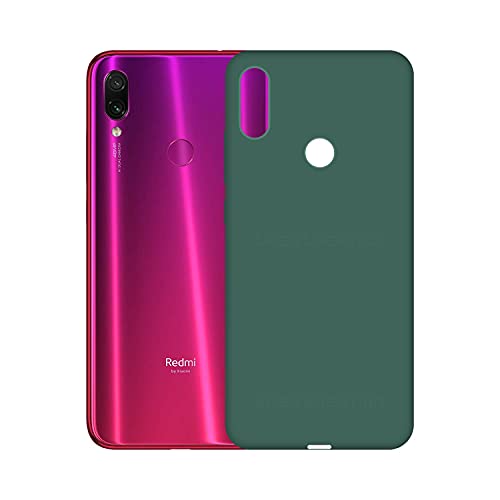 Image of Case Creation Luxurious OG Series for Redmi Note 7 Case Cover,Anti-Dirty Slim Case Frosted Matte Cute Candy TPU Raised Bezel (Splash of Color) Back Cover for Xiaomi Redmi Note7 -Wine Green
