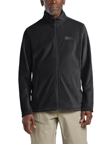 Jack Wolfskin Herren Taunus Fz M Fleece-Jacke, Schwarz, XL EU