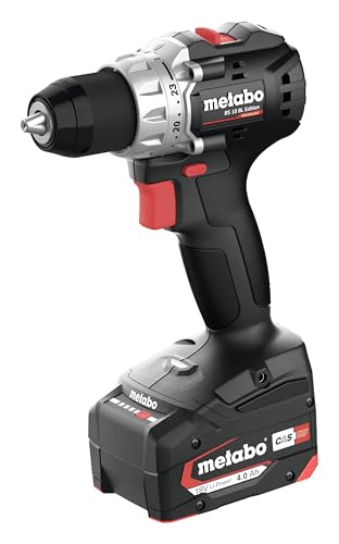 metabo Akku-Bohrschrauber BS 18 BL Edition - 18 V, CAS, 60 Nm Drehmoment, 36 mm Bohr-Ø - Brushless, kompakt und leistungsstark für präzises Bohren und Schrauben - Inkl. Akku (18V/4.0Ah) und Ladegerät