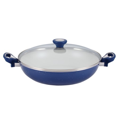 Farberware New Traditions Nonstick Everything Pan  Essential Pan - 125 Inch Blue