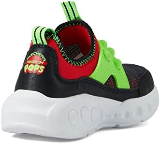 Skechers Boy's Sport-Skech Pops 402170L (Little Kid/Big Kid) Black/Red 11 Little Kid M | Image 4