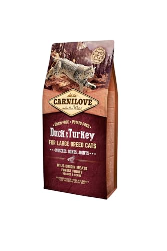 Carnilove Chat - Croquettes spécial Grandes Races, sans Céréales ni