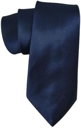 Gravata Azul Marinho Semi Slim para Trajes Formais