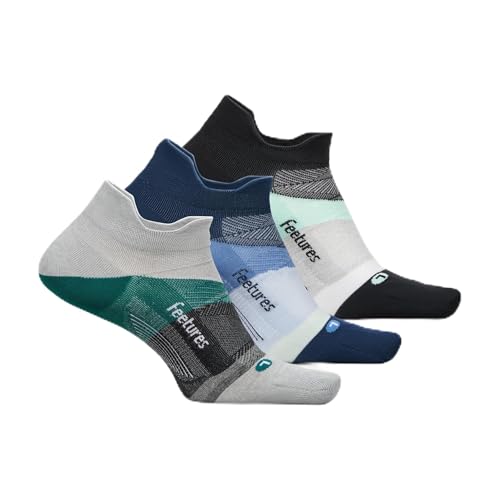 Image of Feetures Elite Light Cushion Mini Crew Sock - Sport Sock with Targeted Compression